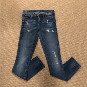 BLANK ripped skinny jeans